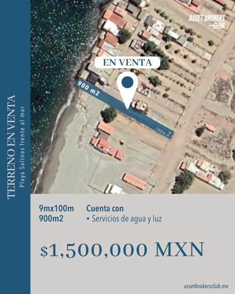 TERRENO EN VENTA LAS SALINAS