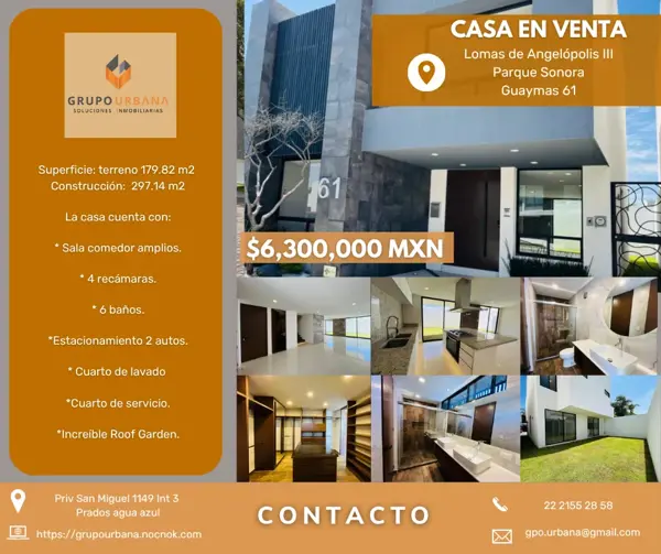 Casa en venta en Lomas de Angelópolis, San Andrés Cholula — foto 3 de 18