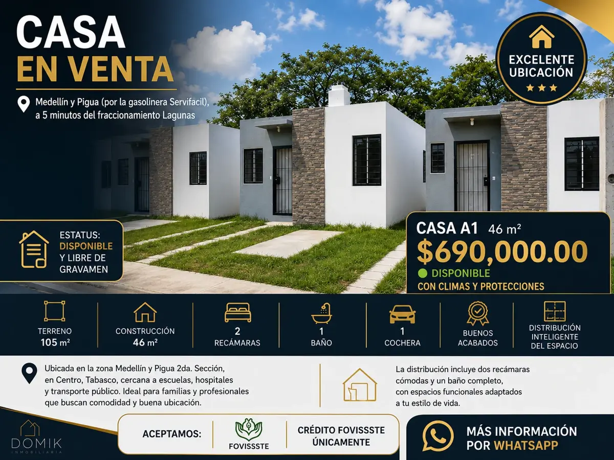 Casa en venta cerca de Fraccionamiento Lagunas en Centro, Tabasco - $690,000 Casa en venta cerca de Fraccionamiento Lagunas en Centro, Tabasco - $690,000