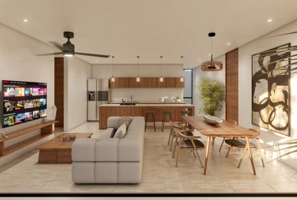 Departamento en venta en Temozon Norte, Mérida — foto 3 de 10