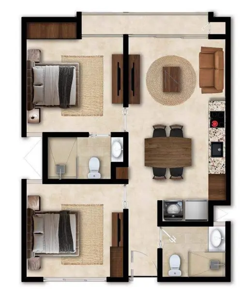 Departamento en venta en Santa María Yaxché, Mérida — foto 2 de 13