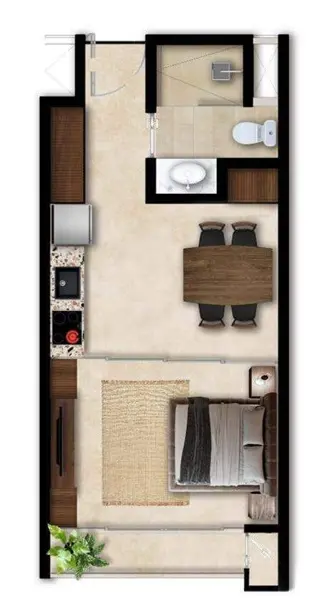 Departamento en venta en Santa María Yaxché, Mérida — foto 2 de 13