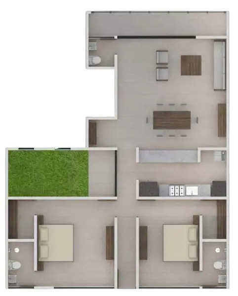 Departamento en venta en Montebello, Mérida — foto 3 de 18