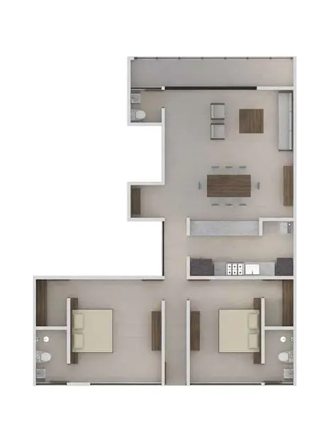 Departamento en venta en Montebello, Mérida — foto 2 de 18