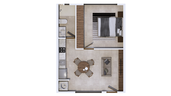 Departamento en venta en Santa Gertrudis Copo, Mérida — foto 2 de 16