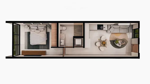 Departamento en venta en Cholul, Mérida — foto 2 de 14