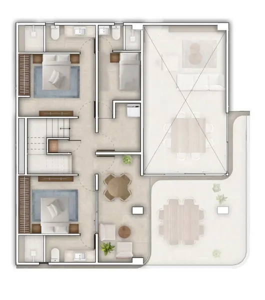 Departamento en venta en San Benito, Dzemul — foto 3 de 15