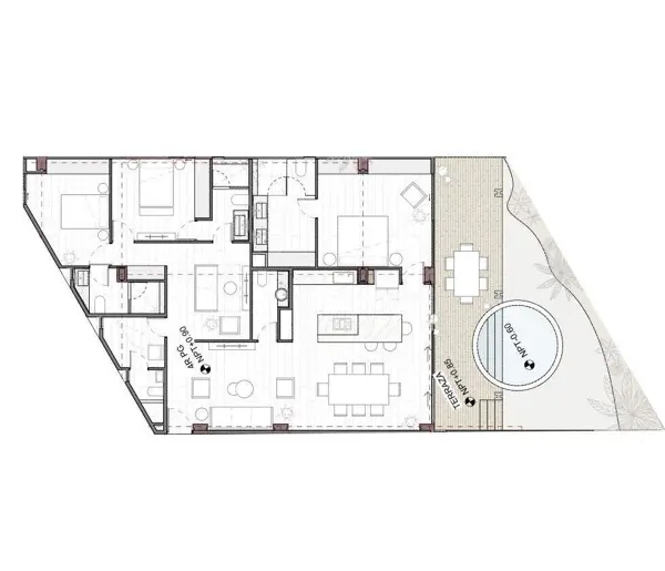 Departamento en venta en San Benito, Dzemul — foto 2 de 13