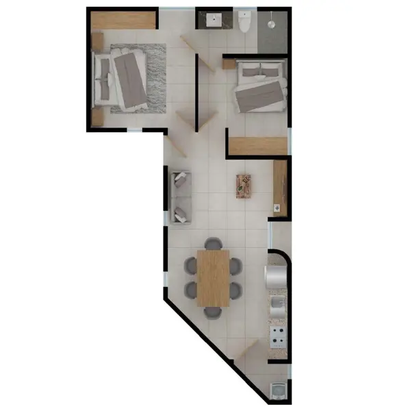 Departamento en venta en Temozon Norte, Mérida — foto 2 de 12