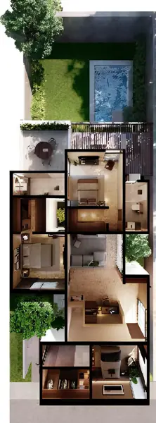 Casa en venta en Gran San Pedro Cholul, Mérida — foto 3 de 19