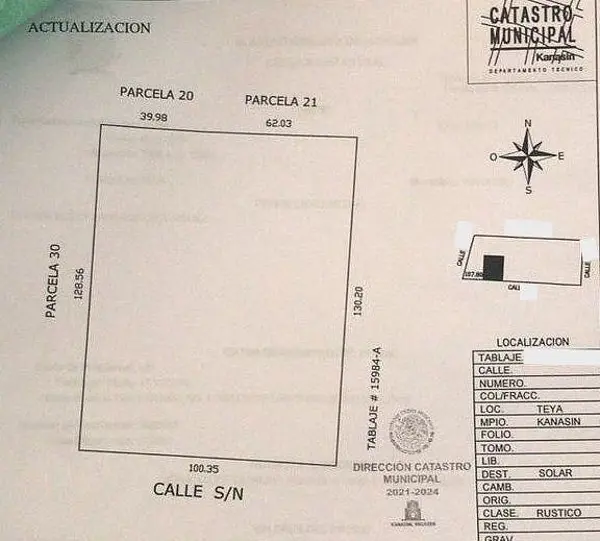 Terreno en venta en Teya, Kanasín — foto 2 de 16