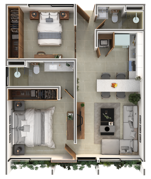 Departamento en venta en Dzitya, Mérida — foto 2 de 26