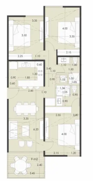 Departamento en venta en Chicxulub Puerto, Progreso — foto 2 de 14