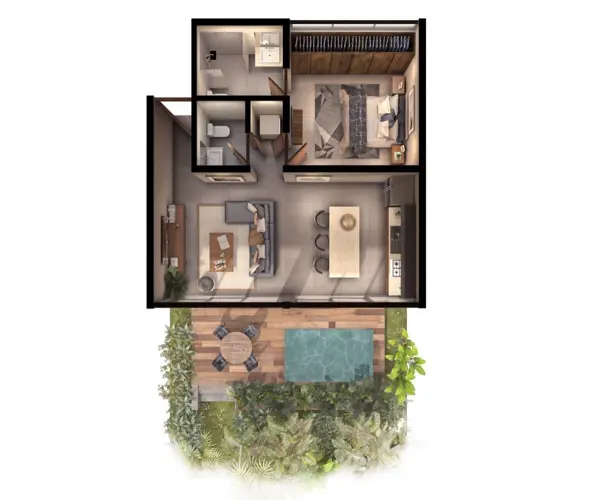 Departamento en venta en Temozon Norte, Mérida — foto 2 de 27