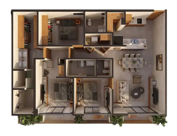 Departamento en venta en Montebello, Mérida — foto 2 de 19