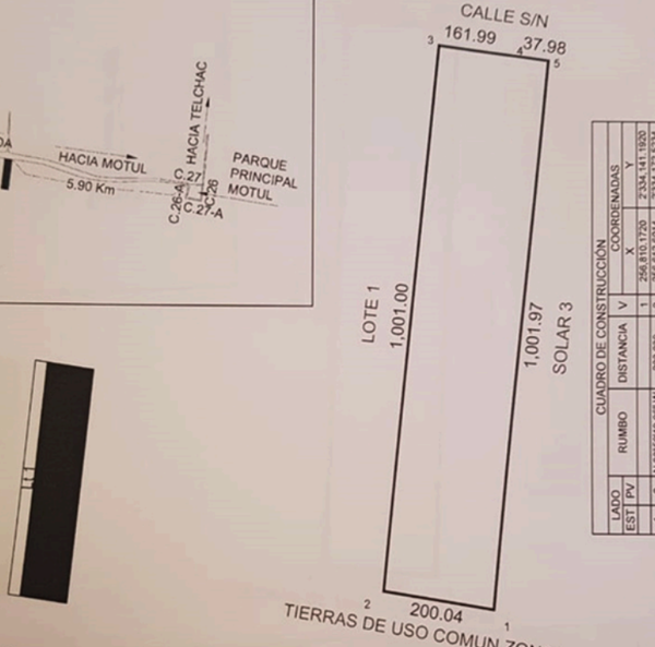 Terreno en venta en Motul de Carrillo Puerto Centro, Motul — foto 2 de 15