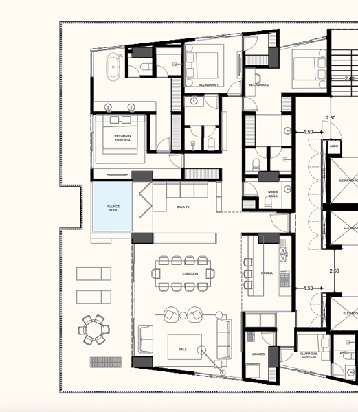 Departamento en venta en Santa Gertrudis Copo, Mérida — foto 2 de 17