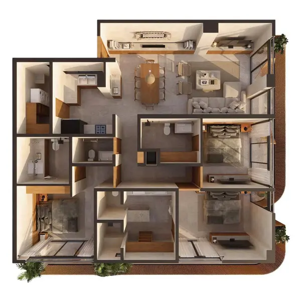 Departamento en venta en Montebello, Mérida — foto 2 de 19