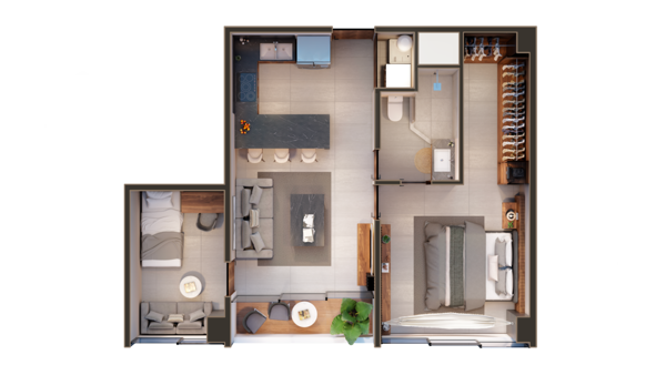 Departamento en venta en Campestre, Mérida — foto 2 de 25