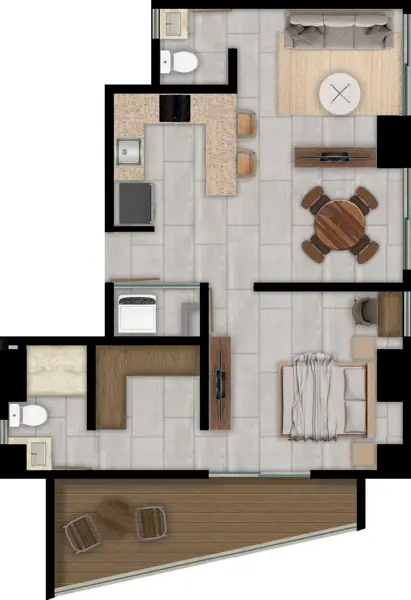Departamento en venta en Chicxulub Puerto, Progreso — foto 2 de 20