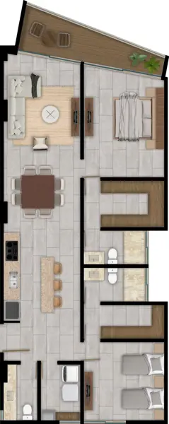 Departamento en venta en Chicxulub Puerto, Progreso — foto 2 de 22