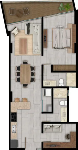 Departamento en venta en Chicxulub Puerto, Progreso — foto 2 de 22