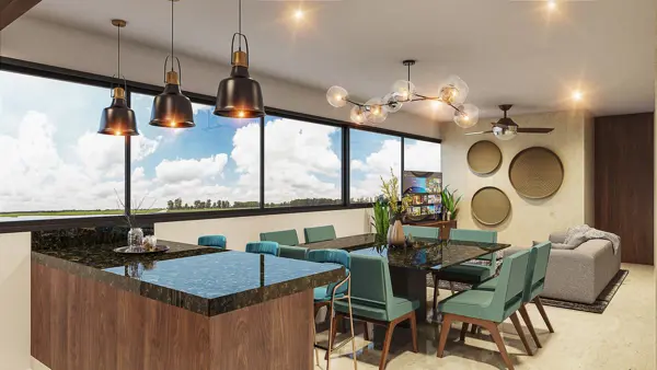 Departamento en venta en Temozon Norte, Mérida — foto 3 de 11