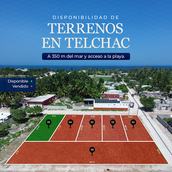 Terreno en venta en Telchac Puerto, Telchac Puerto — foto 2 de 14