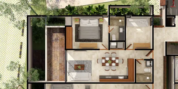 Departamento en venta en Montes de Ame, Mérida — foto 2 de 22