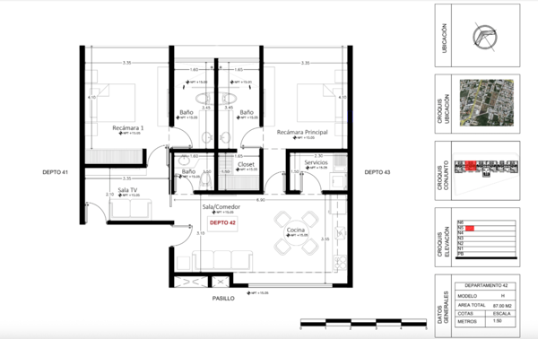 Departamento en venta en Monte Alban, Mérida — foto 2 de 16