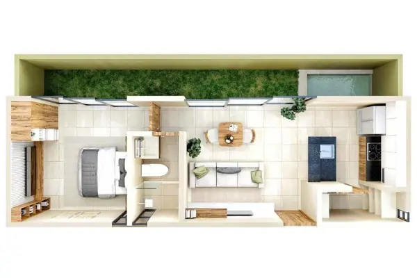Departamento en venta en Temozon Norte, Mérida — foto 2 de 14
