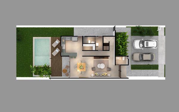 Casa en venta en Cholul, Mérida — foto 2 de 23
