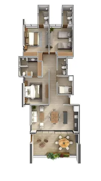 Departamento en venta en Chuburna Puerto, Progreso — foto 2 de 40