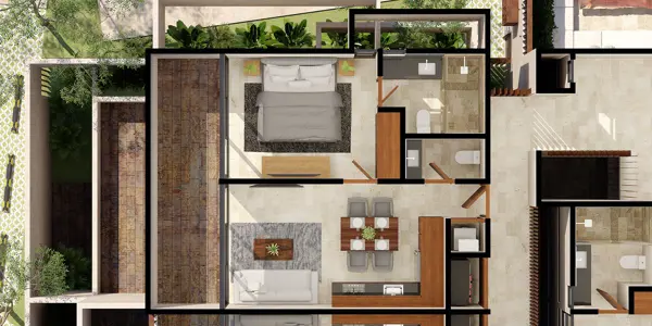 Departamento en venta en Montes de Ame, Mérida — foto 2 de 22