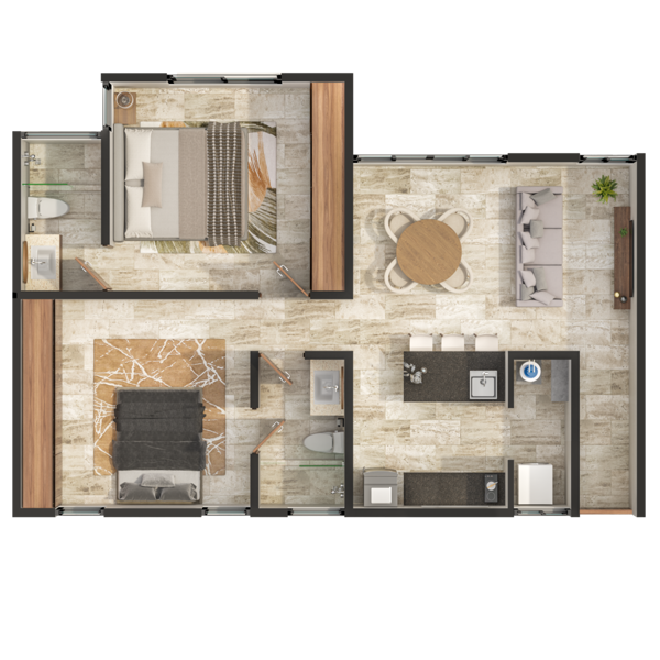 Departamento en venta en Chuburna de Hidalgo, Mérida — foto 2 de 16