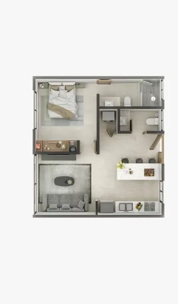 Departamento en venta en Temozon Norte, Mérida — foto 2 de 16