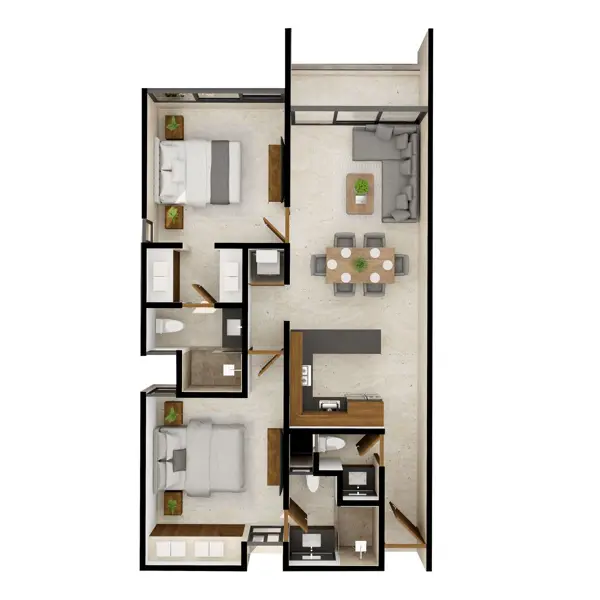 Departamento en venta en Montes de Ame, Mérida — foto 3 de 27