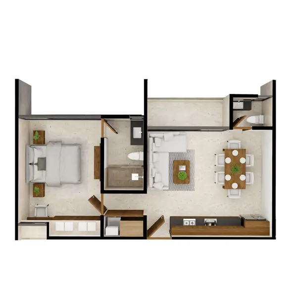 Departamento en venta en Montes de Ame, Mérida — foto 2 de 24