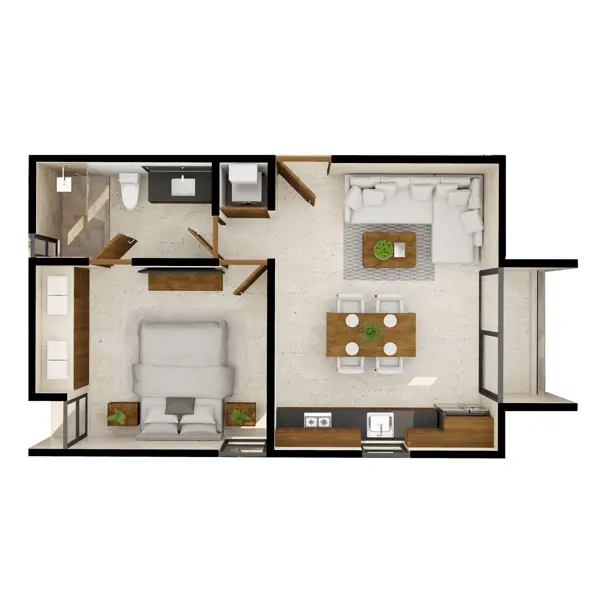 Departamento en venta en Montes de Ame, Mérida — foto 2 de 24