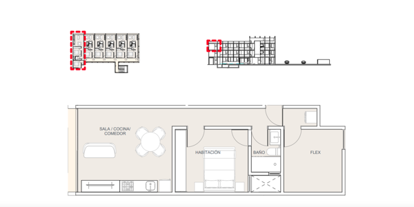 Departamento en venta en Dzitya, Mérida — foto 2 de 14