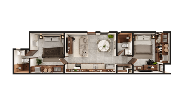 Departamento en venta en Santa Rita Cholul, Mérida — foto 2 de 13