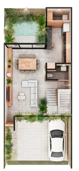 Casa en venta en Temozon Norte, Mérida — foto 2 de 11