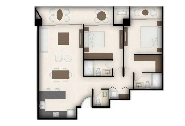 Departamento en venta en Santa Gertrudis Copo, Mérida — foto 2 de 43