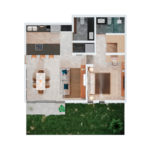 Departamento en venta en Temozon Norte, Mérida — foto 2 de 17