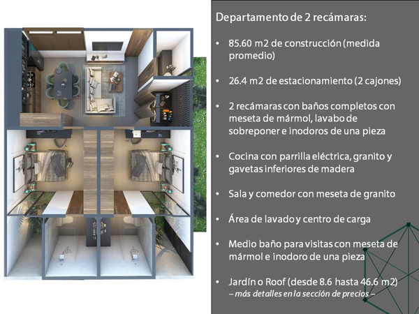 Departamento en venta en Montes de Ame, Mérida — foto 2 de 15