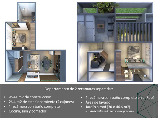 Departamento en renta en Montes de Ame, Mérida — foto 2 de 22