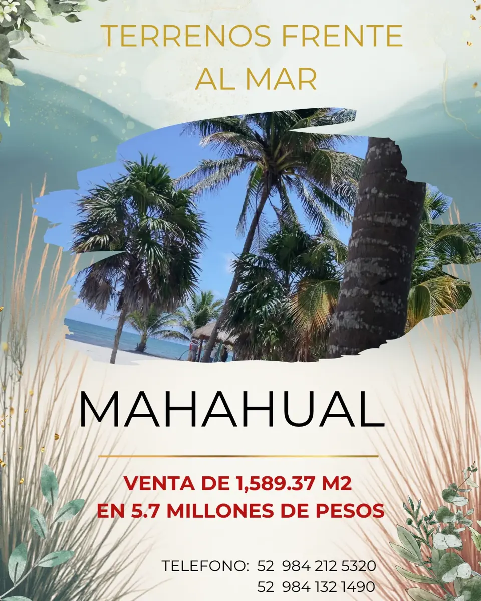Terreno en venta en Mahahual, Othón P. Blanco — foto 1 de 6