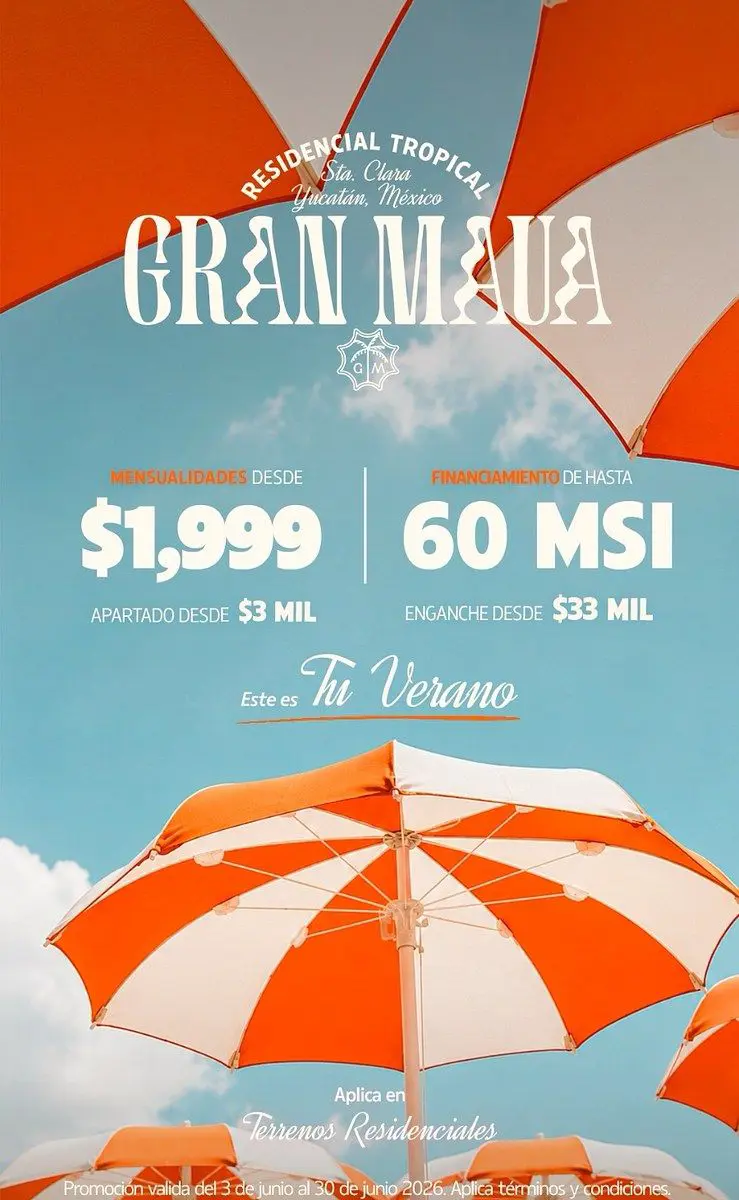 Terreno en venta en Santa Clara, Dzidzantún — foto 1 de 14