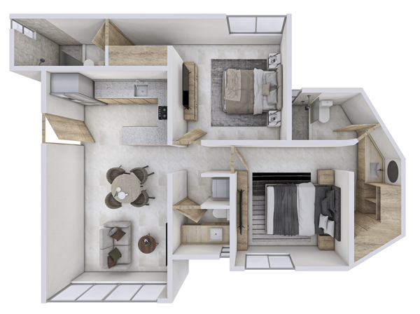 Departamento en venta en Dzitya, Mérida — foto 2 de 20