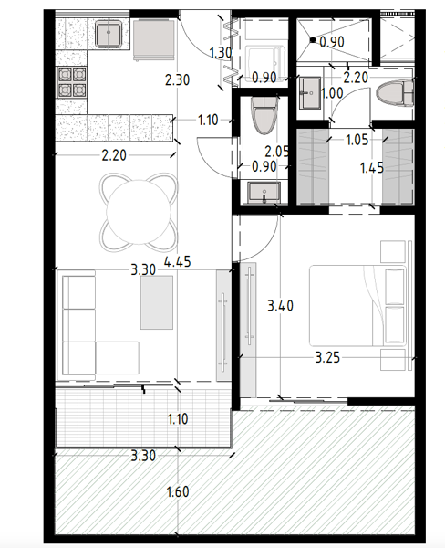 Departamento en venta en Temozon Norte, Mérida — foto 2 de 37